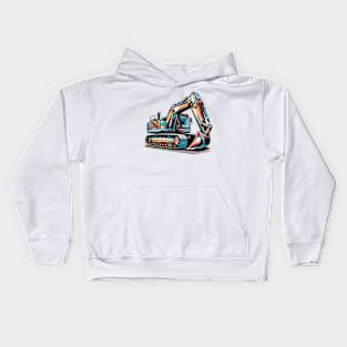 Excavator Kids Hoodie